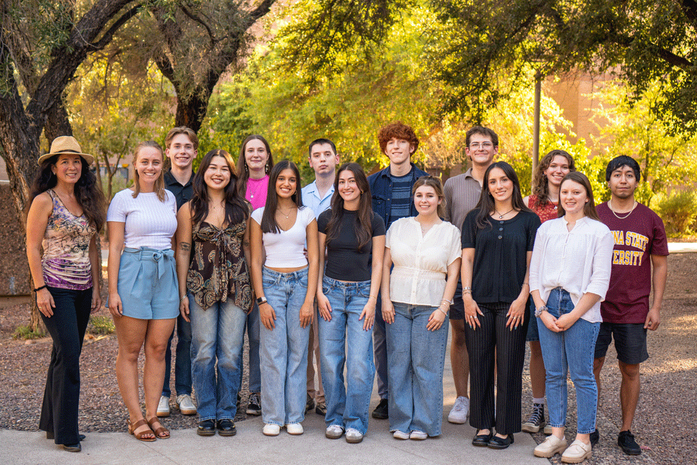 Members of Dr. Shiota's SPALT Lab pose for a photo.