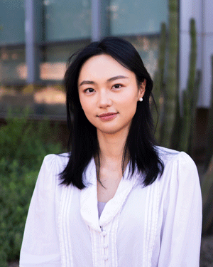 Bingyu Xu smiles at the camera.