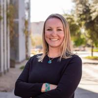 Amanda Fuller smiles at the camera.